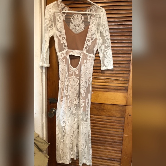 For Love and Lemons FL&L San Marcos Midi Dress S - Picture 11 of 15